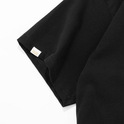 T-SHIRT THE JOURNEY OVERSIZED BLACK - FRONT OF
