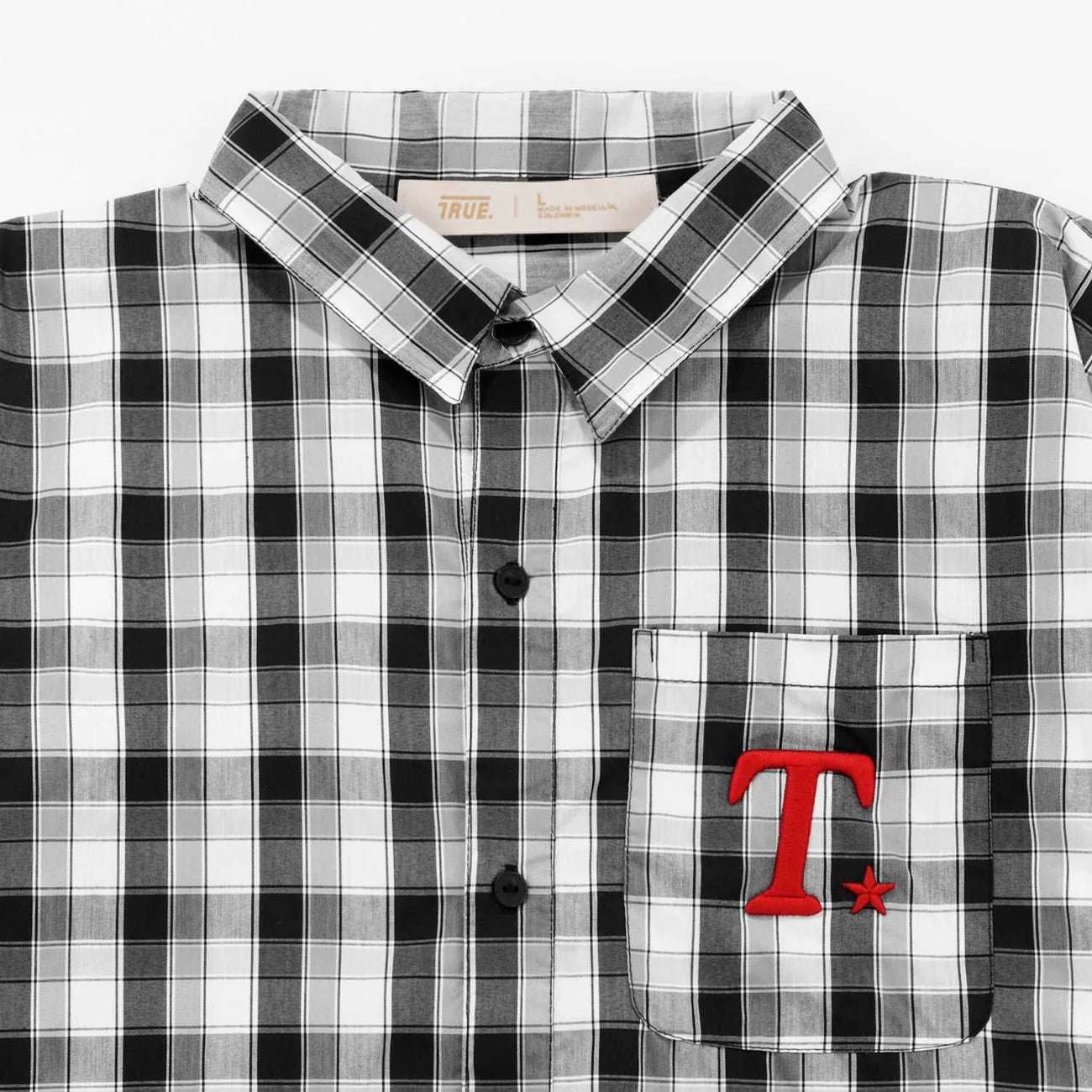 CAMISA THE JOURNEY PLAID SHIRT DARK GRAY