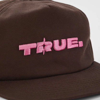 TOO BRIGHT GOLFER CAP BROWN - FRONT OF