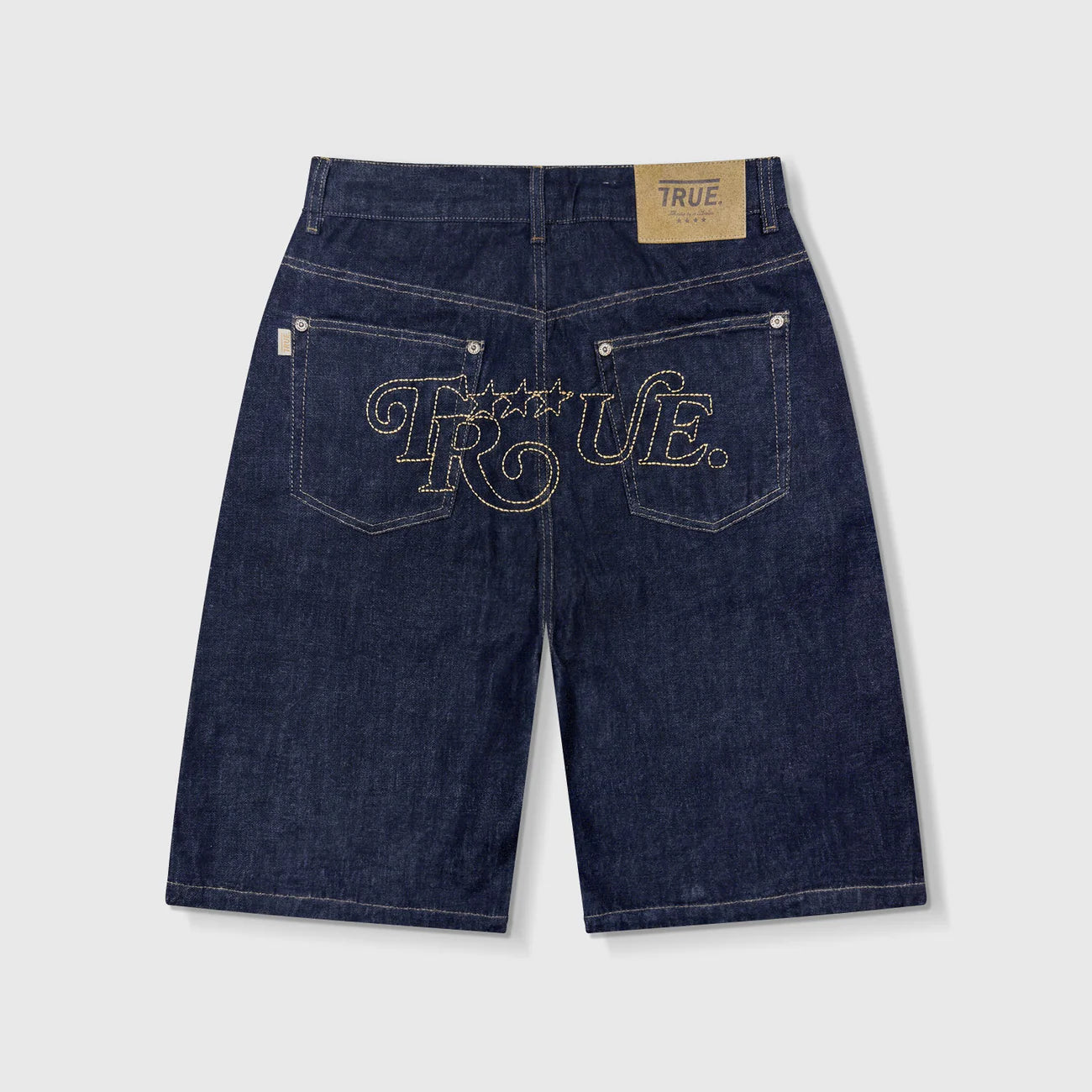 ALL STARS DENIM JORTS BLUE - FRONT OF