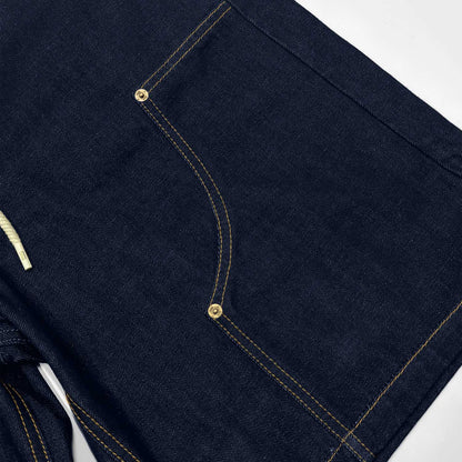ALL STARS DENIM JORTS BLUE - FRONT OF