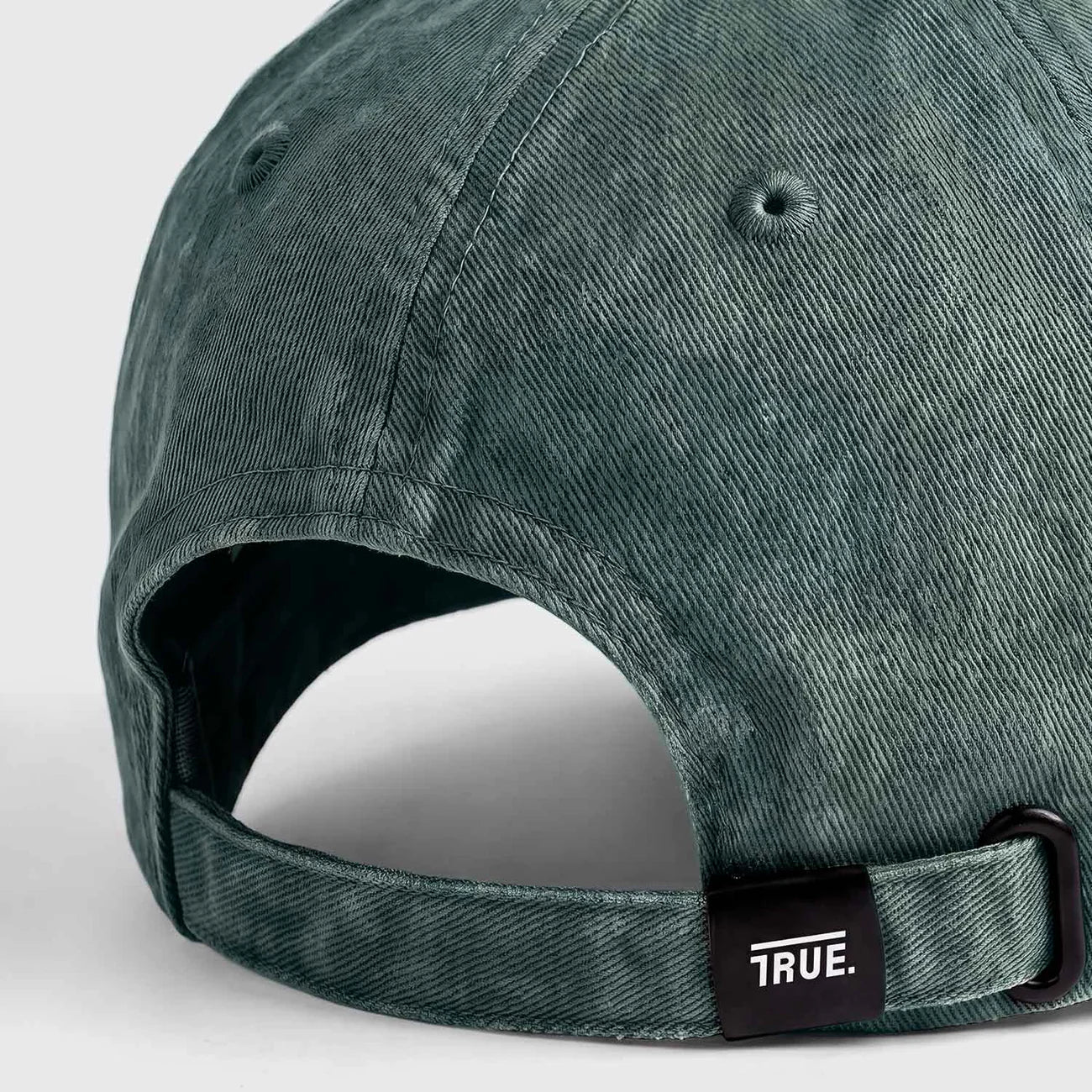 TRUE UNIFORM CAP WASHED GREEN - FRONT OF