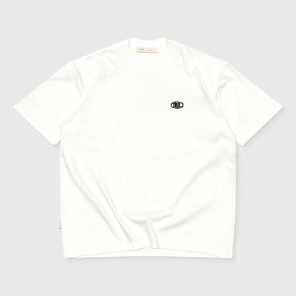 TRUE UNIFORM OVERSIZED T-SHIRT CREAM - FRONT OF