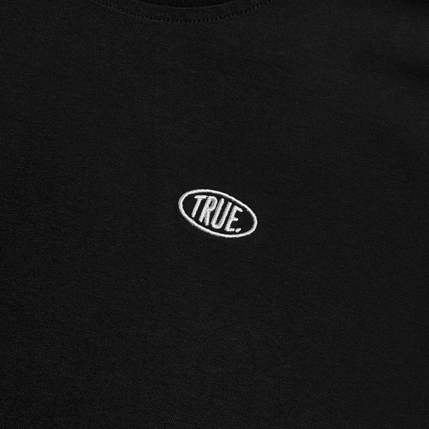 TRUE UNIFORM TANK TOP BLACK - FRONT OF
