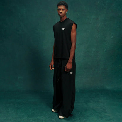 TRUE UNIFORM TANK TOP BLACK - FRONT OF