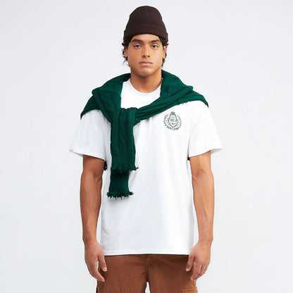 TRUE LOUNGE T-SHIRT CREAM - FRONT OF.