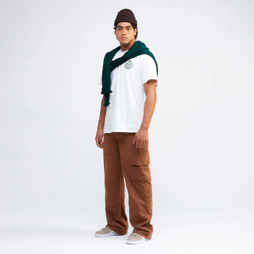 TRUE LOUNGE T-SHIRT CREAM - FRONT OF.