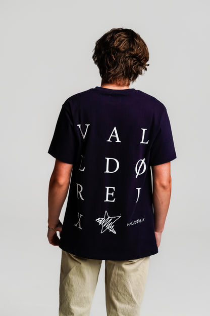 THREE SETTER TEE ICONIC NAVY - FRONT OF