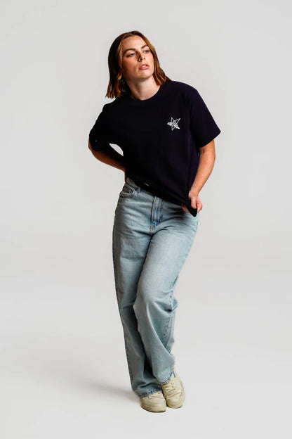 T-SHIRT VALLDOREIX CLASSICS ICONIC NAVY