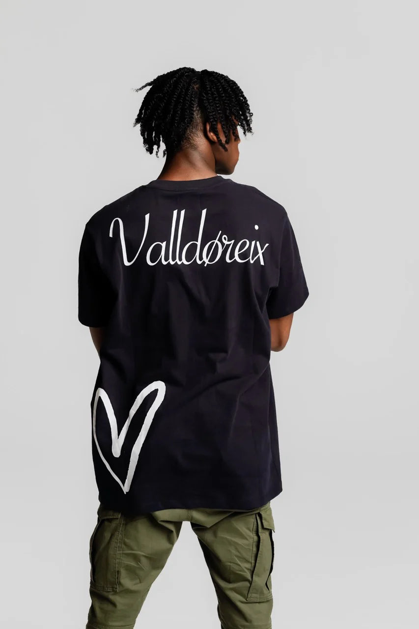 LOVE-FIFTEEN TSHIRT ICONIC NAVY - FRONT OF