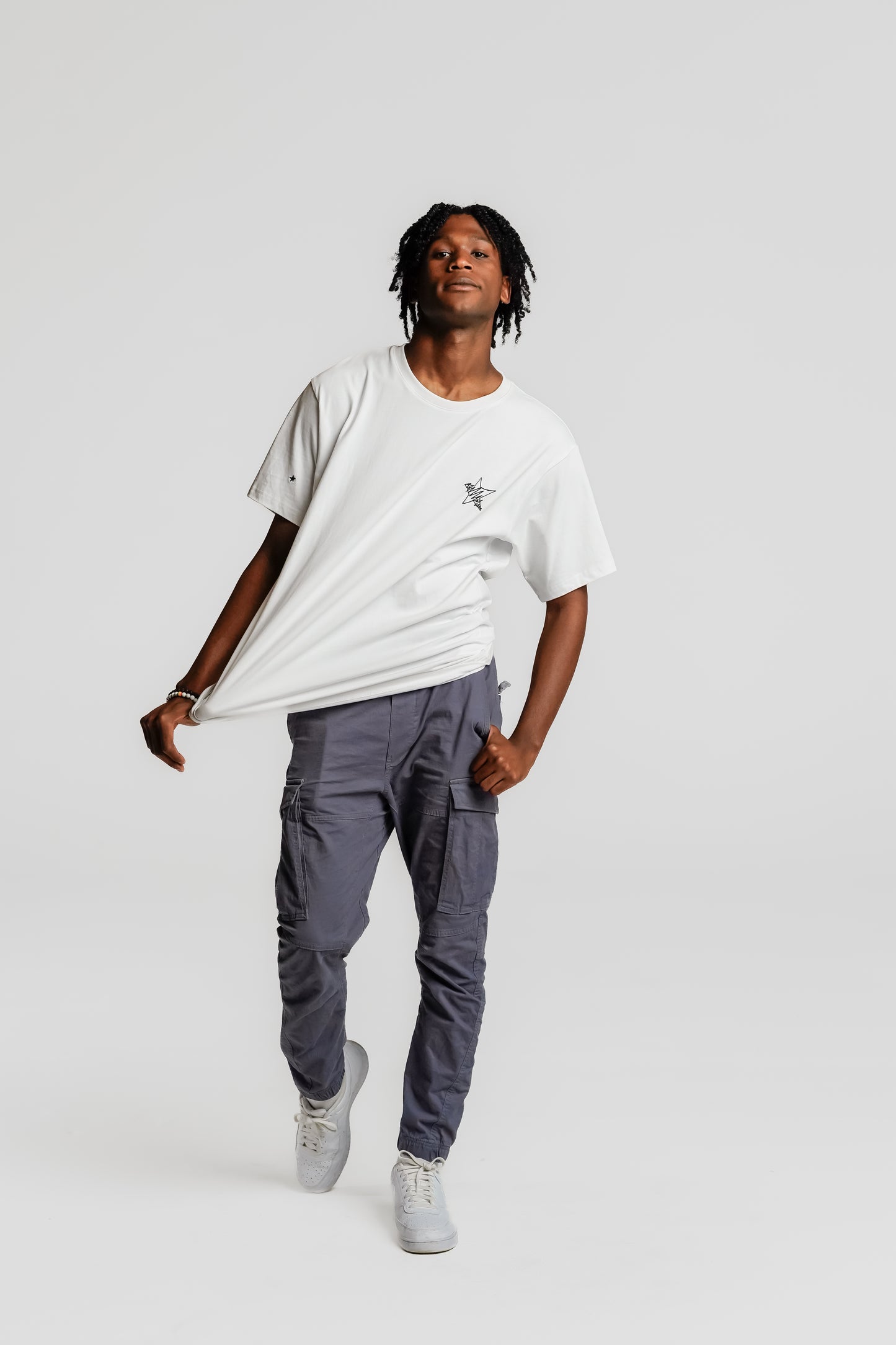VALLDOREIX CLASSICS TEE WHITE - FRONT OF