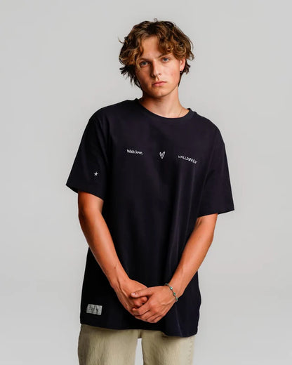 T-SHIRT WASN'T IT ROMANTIC? NAVY BLUE