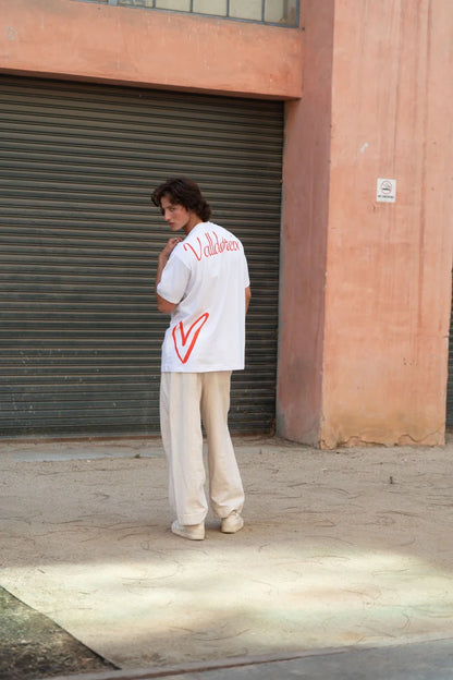 LOVE-FIFTEEN TSHIRT WHITE - FRONT OF