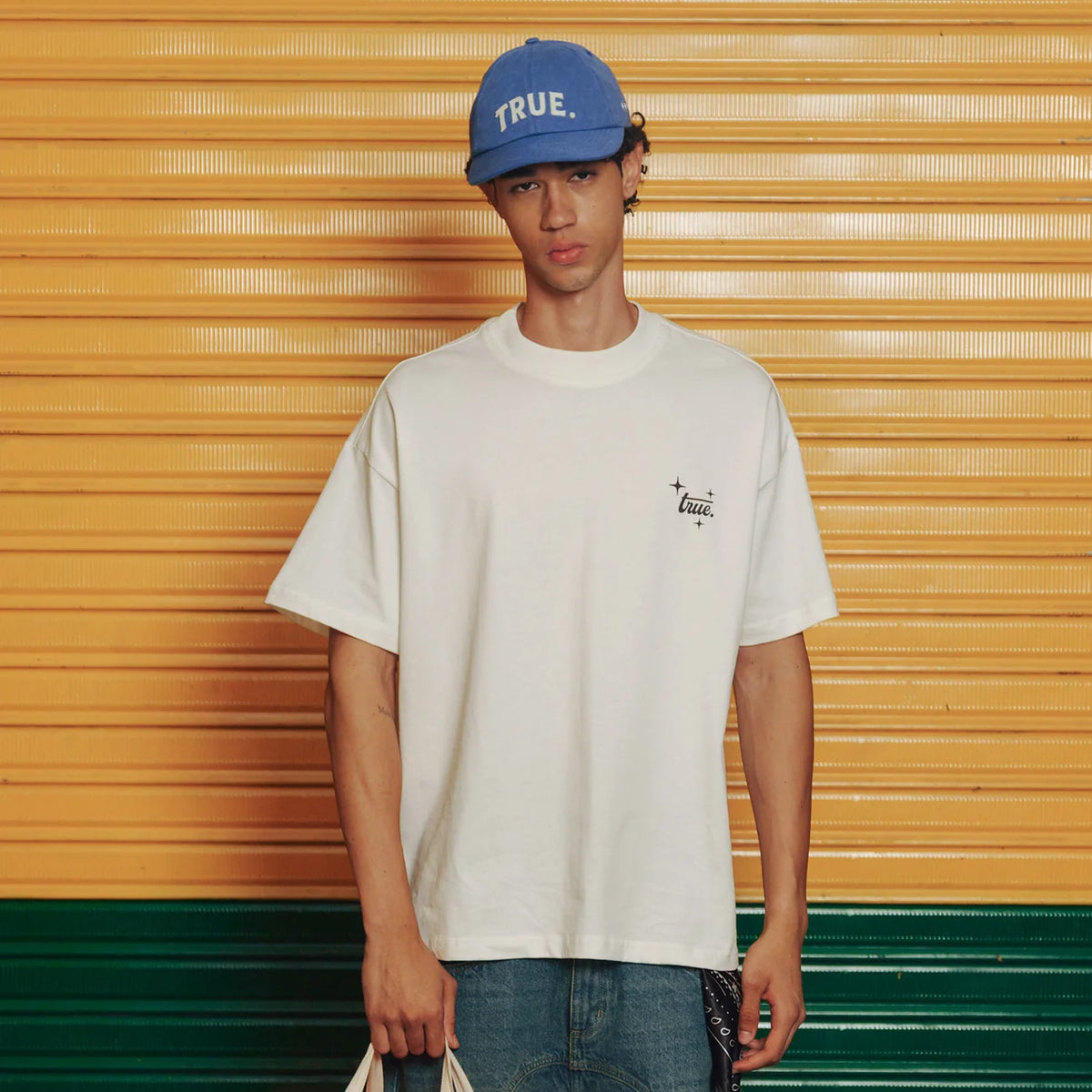 VARSITY CAP BLUE - FRONT OF