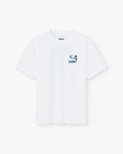 DELIVERY WANF WHITE T-SHIRT - FRONT OF