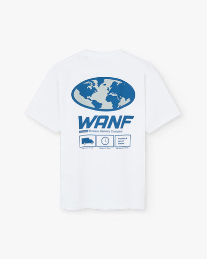 DELIVERY WANF WHITE T-SHIRT - FRONT OF