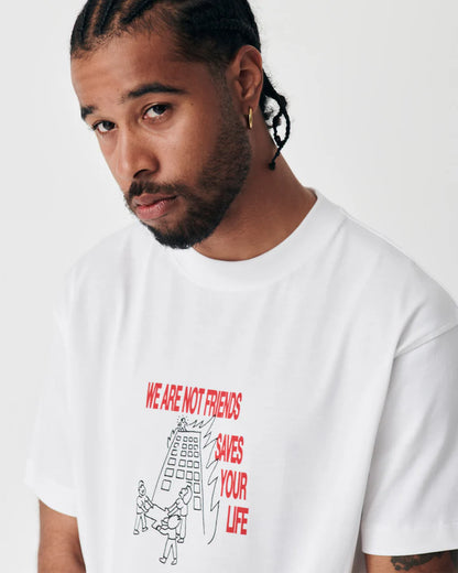 WANF SAVED BY WANF T-SHIRT - FRONT OF