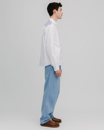 CAMISA BONSAI WHITE - FRONT OF.