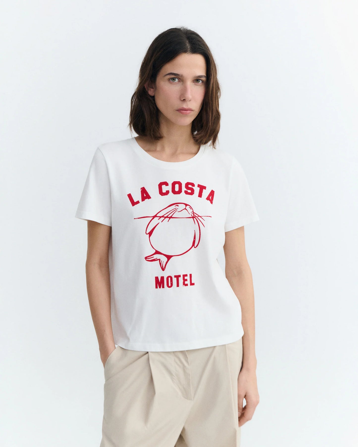 ANIMAL MOTEL IDA TEE - FRONT OF