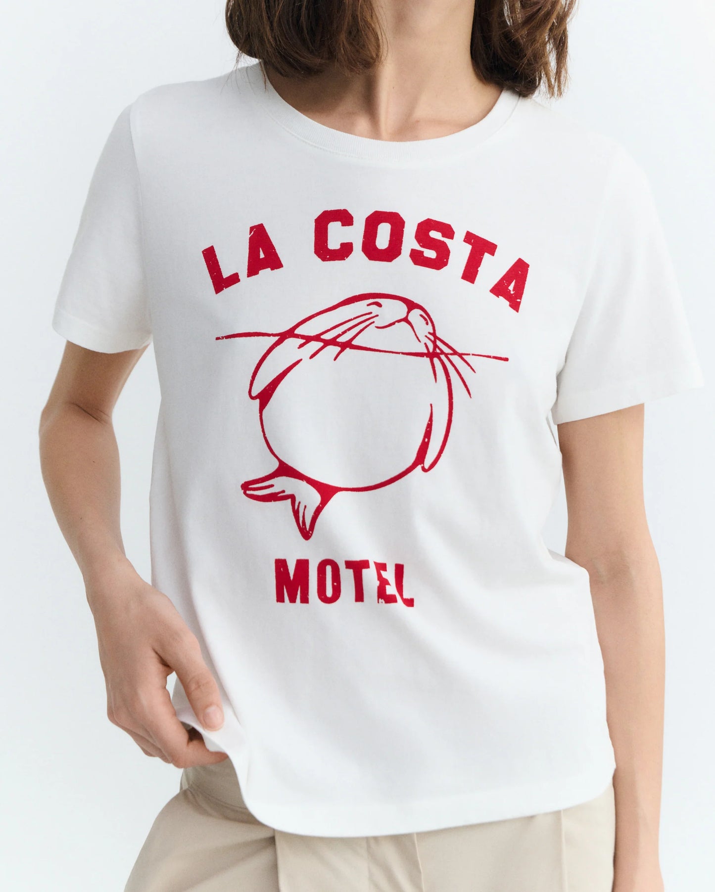 ANIMAL MOTEL IDA TEE - FRONT OF