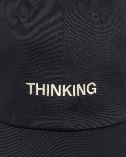 GORRA NEGRA THINKING CHRIS - FRONT OF