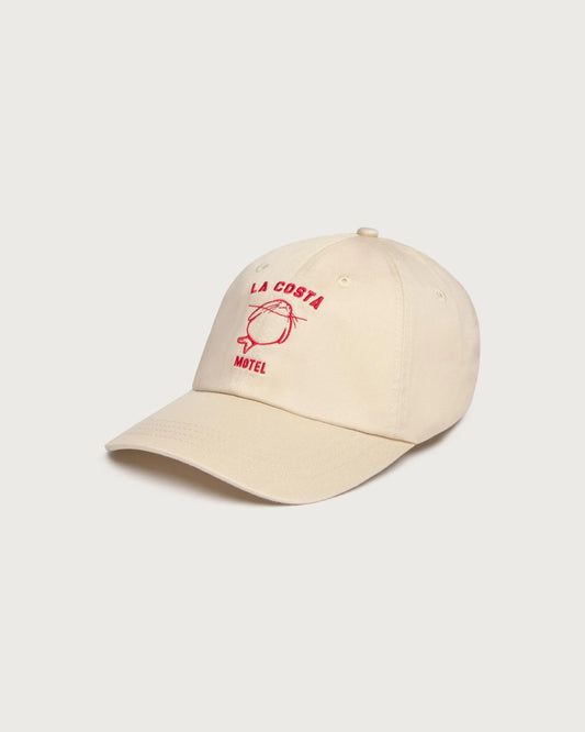 ANIMAL MOTEL ECRU CHRIS CAP - FRONT OF