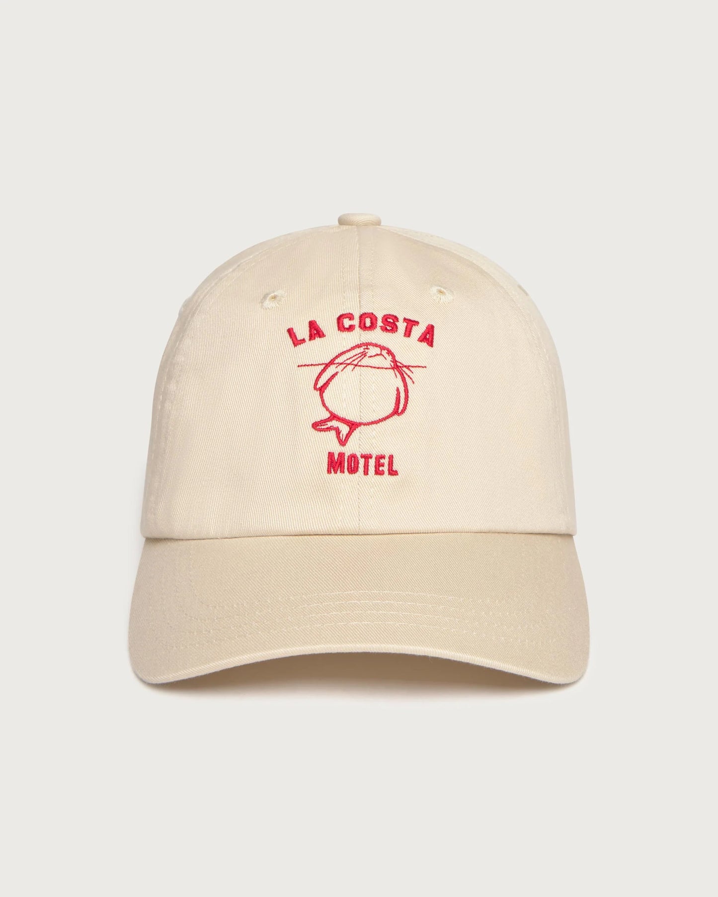 ANIMAL MOTEL ECRU CHRIS CAP - FRONT OF