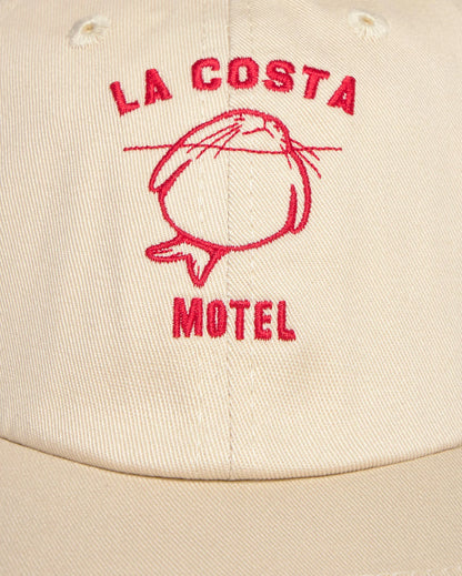 ANIMAL MOTEL ECRU CHRIS CAP - FRONT OF