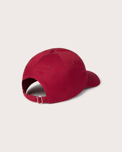 SARDINES DARK RED CHRIS CAP - FRONT OF
