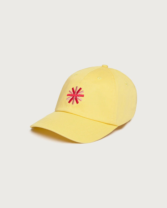 SUNNY YELLOW CHRIS CAP - FRONT OF
