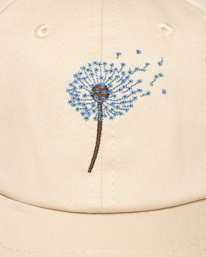 GORRA UNISEX DANDELION CRUDA - FRONT OF