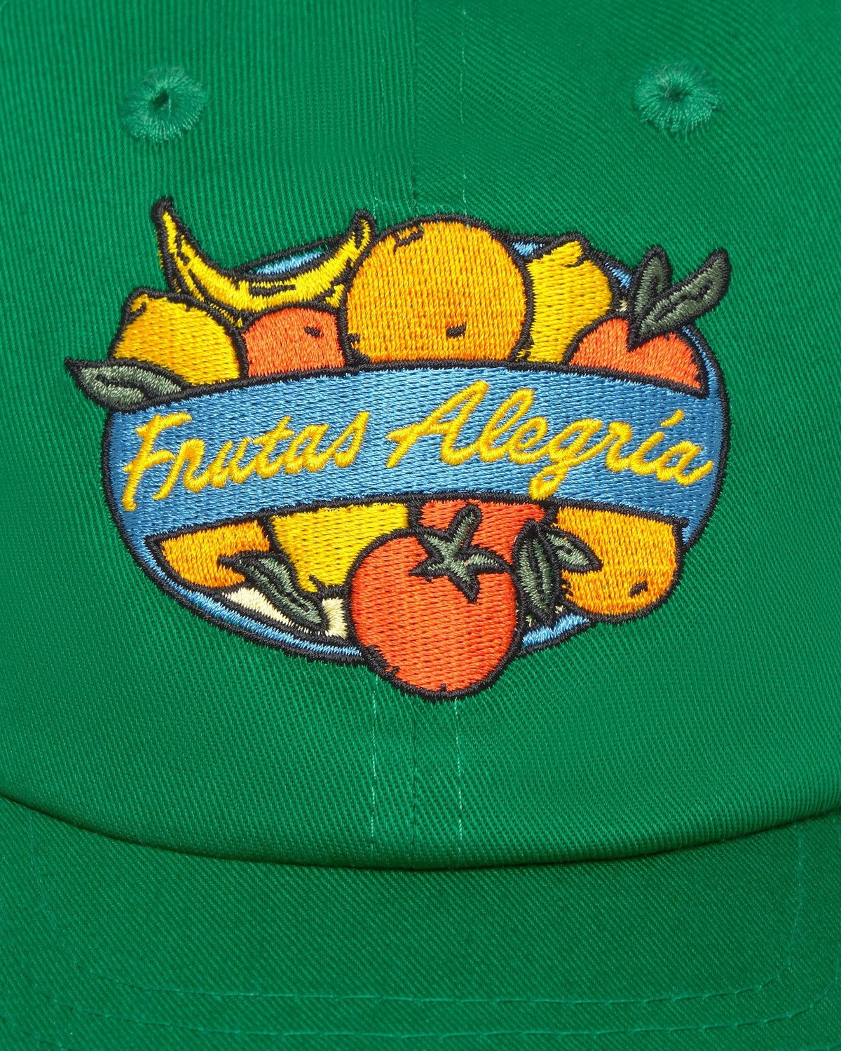 GORRA UNISEX FRUTAS VERDE - FRONT OF