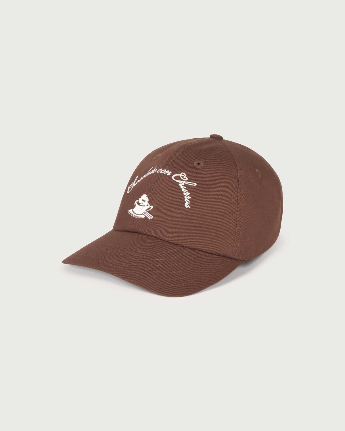 GORRA CHURROS MARRON - FRONT OF