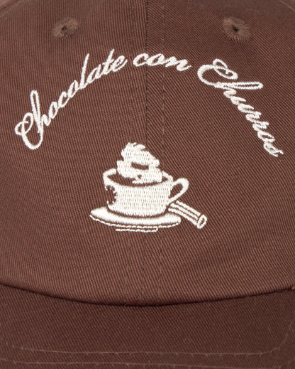 GORRA CHURROS MARRON - FRONT OF