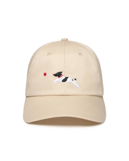 GORRA DOG BALL CRUDA - FRONT OF