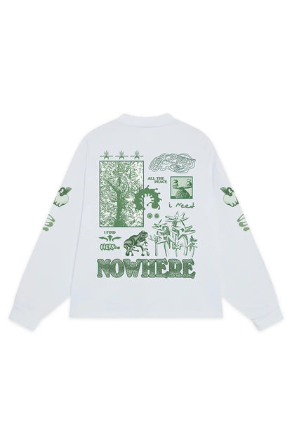CAMISETA LARGA ALL THE PEACE I NEED - FRONT OF