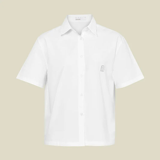 CAMISA BLANCA LA ENTRADA - FRONT OF