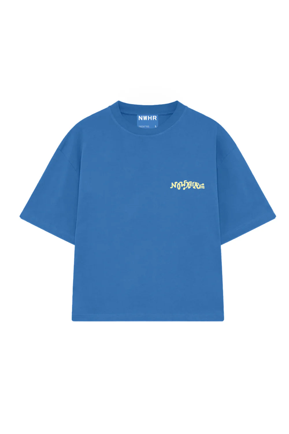 CAMISETA NOWHERE RECORDS BLUE - FRONT OF