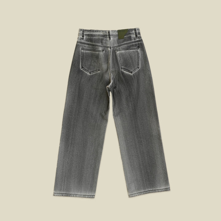 JEAN METALIZADO NEGRO - FRONT OF