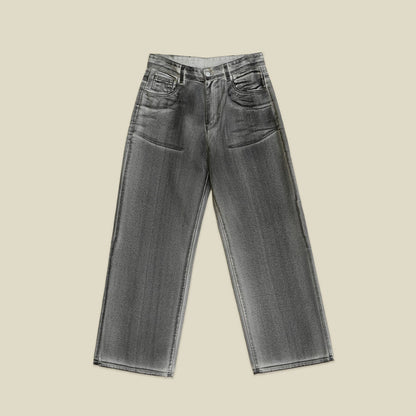 JEAN METALIZADO NEGRO - FRONT OF