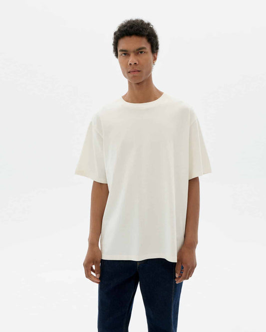 T-SHIRT LOOSE BLANCA ERIC - FRONT OF