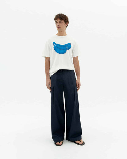 BANANAS ZACH WHITE T-SHIRT - FRONT OF.