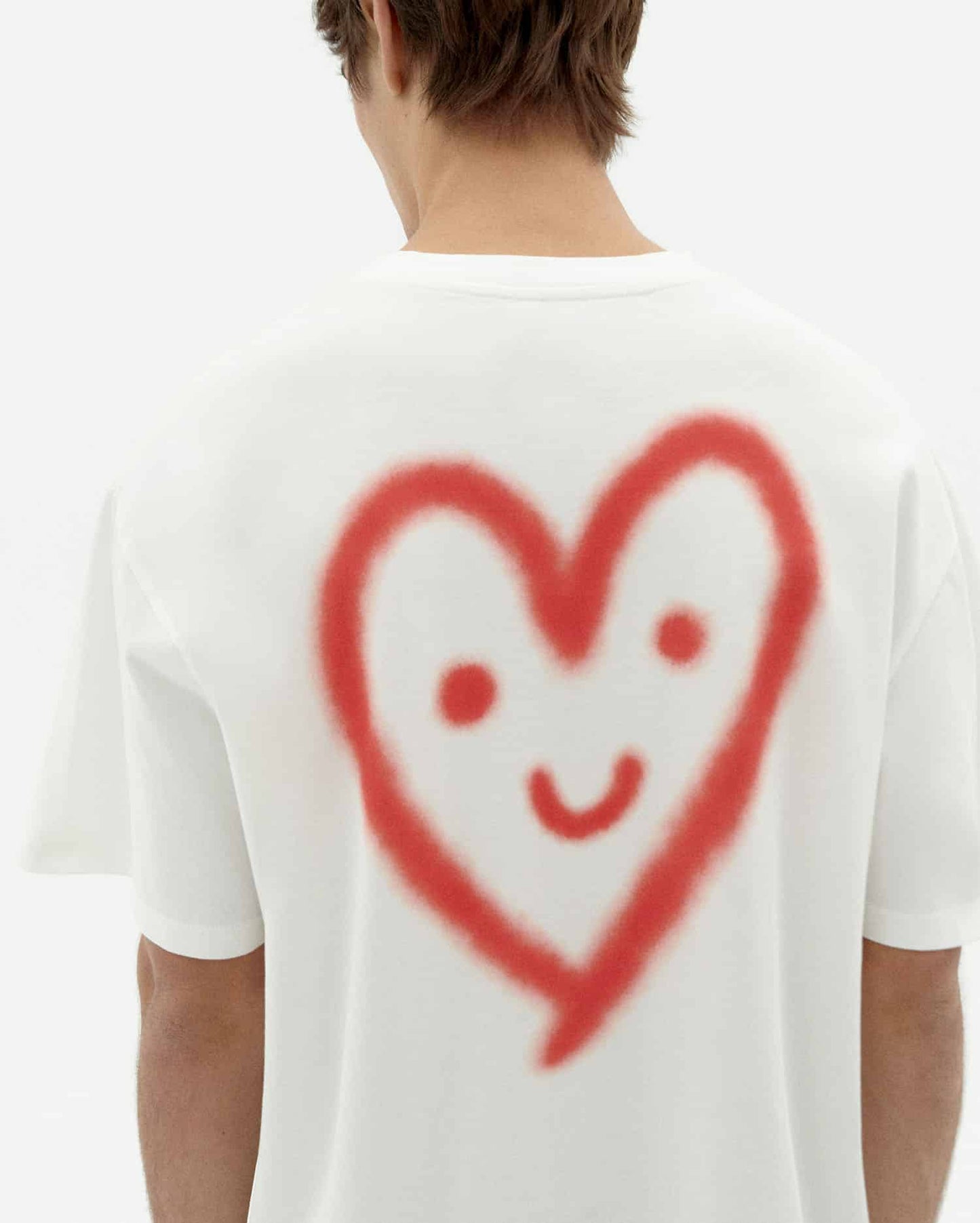 CUTRE HEART AARON T-SHIRT - FRONT OF.