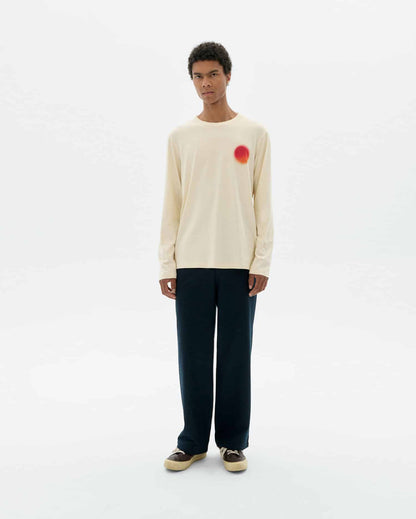 EMILIO R MISION SOLAR LONGSLEEVE WHITE - FRONT OF