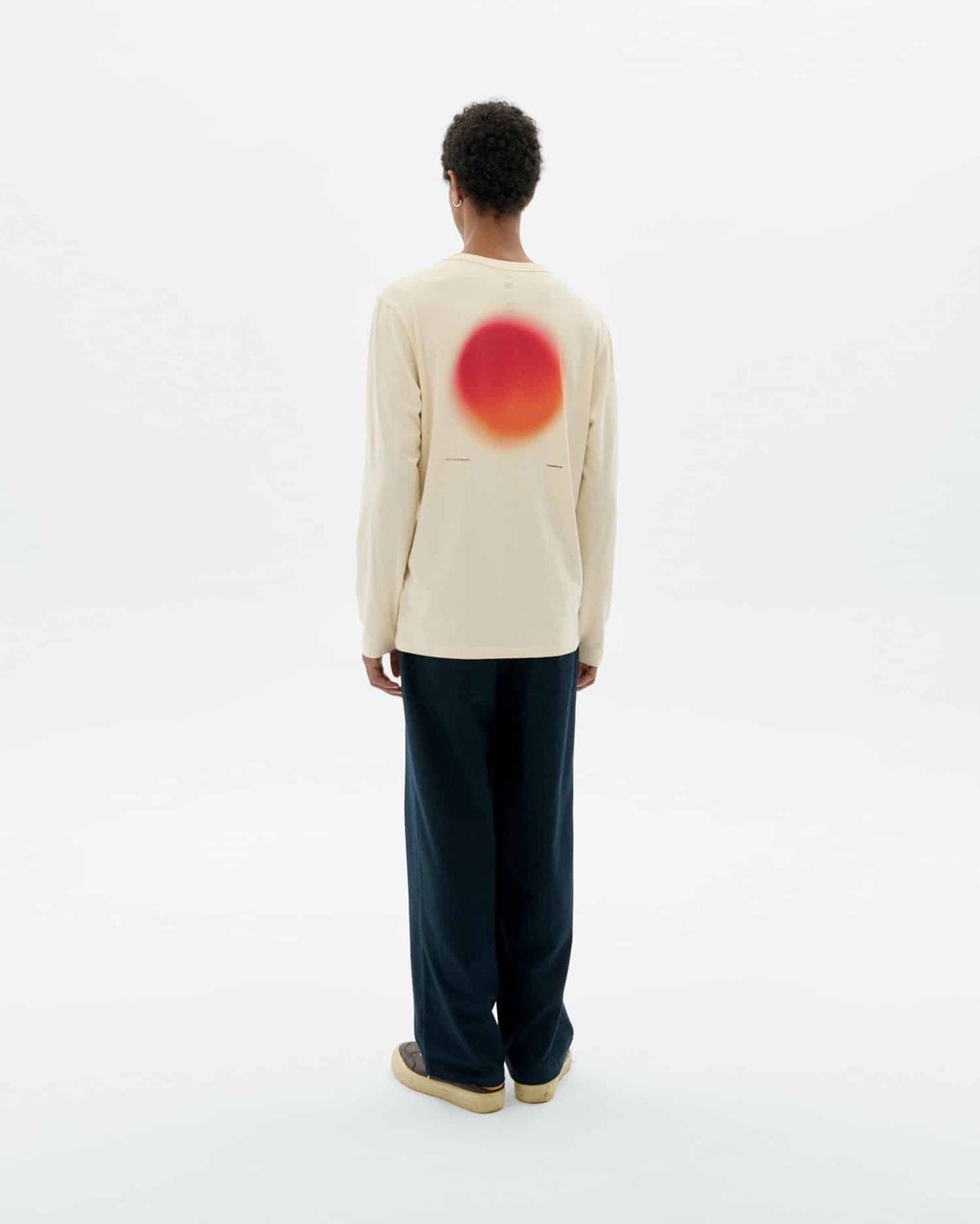 EMILIO R MISION SOLAR LONGSLEEVE WHITE - FRONT OF