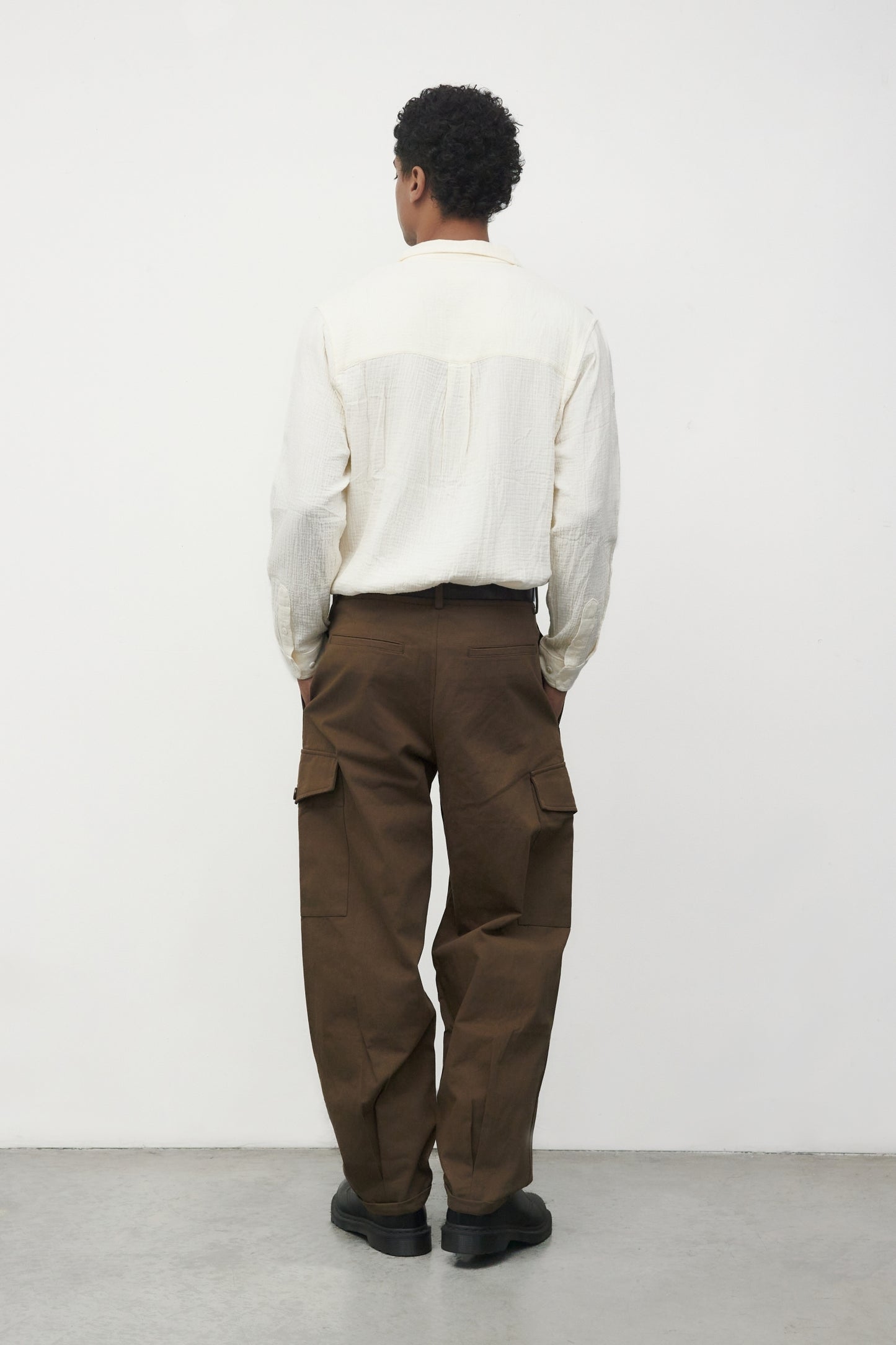 PANTALONES WES CARGO BROWN - FRONT OF