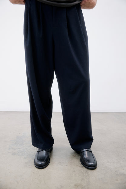 CYRUS PANTS NAVY - FRONT OF
