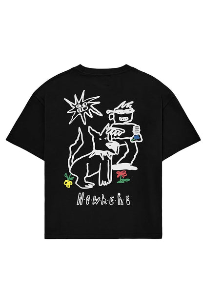 CAMISETA DOG NEGRA - FRONT OF