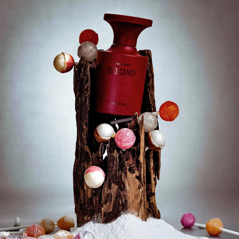 OUD CANDY EXTRAIT EXTREME 50ML BORNTOSTANDOUT - FRONT OF