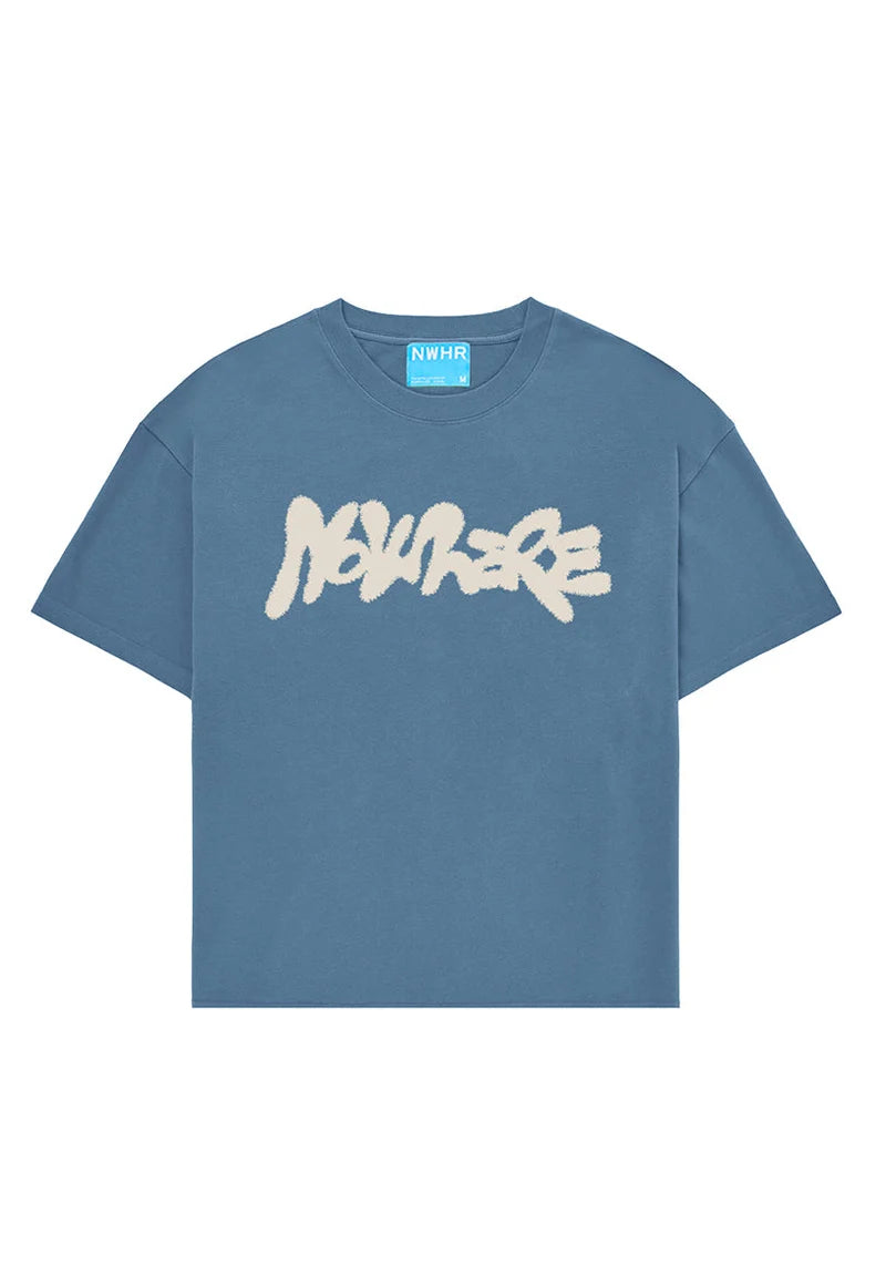 CAMISETA NOWHERE BLUE - FRONT OF